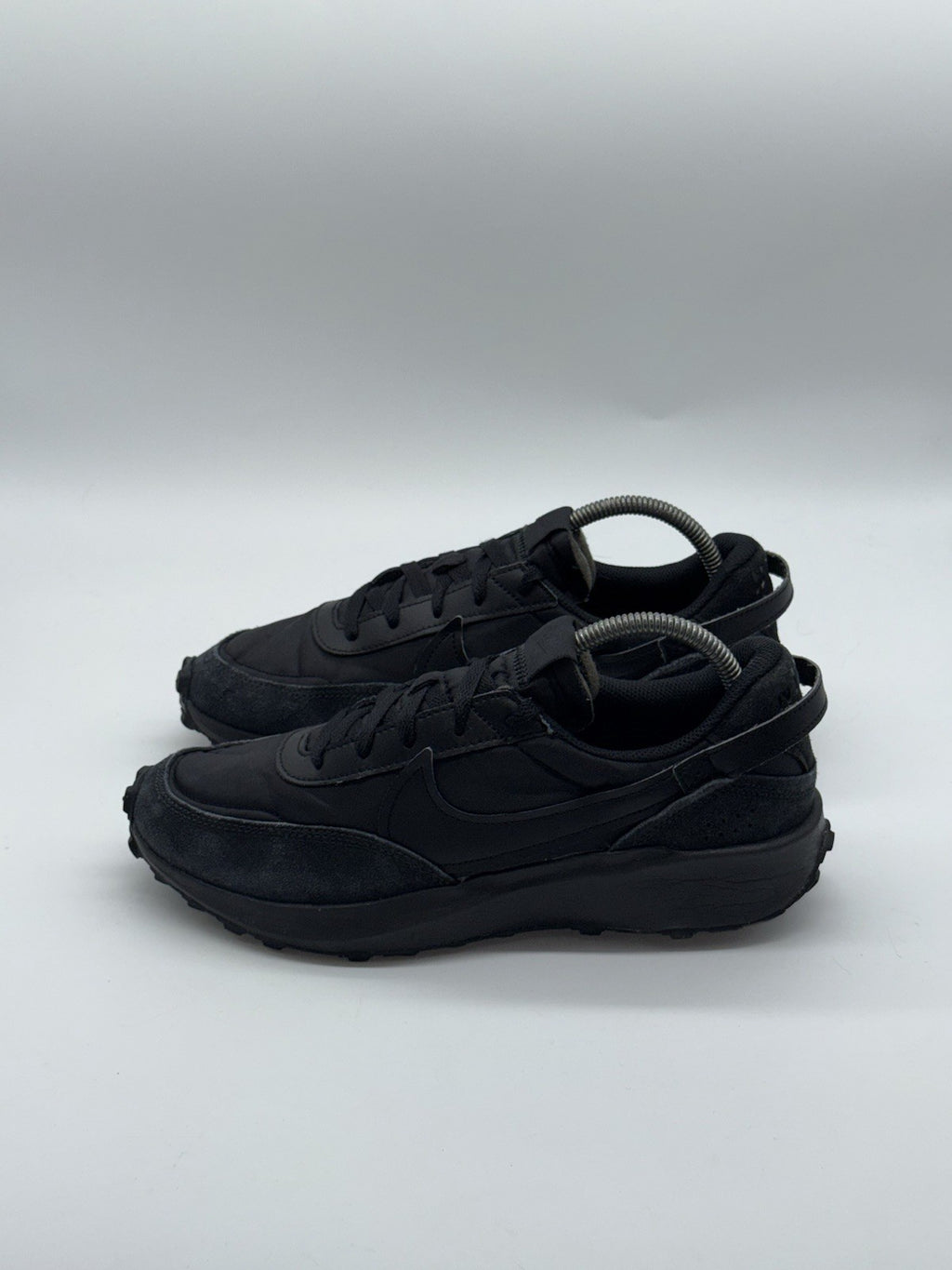 Nike Waffle Debut 'Triple Black' (2022) – UK 7.5