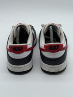 (2022) Nike Dunk Low Retro Red Swoosh Panda Trainers Size UK 7.5