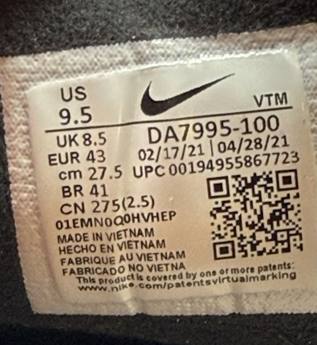 Nike Waffle One 'Summit White' (2021) – UK 8.5