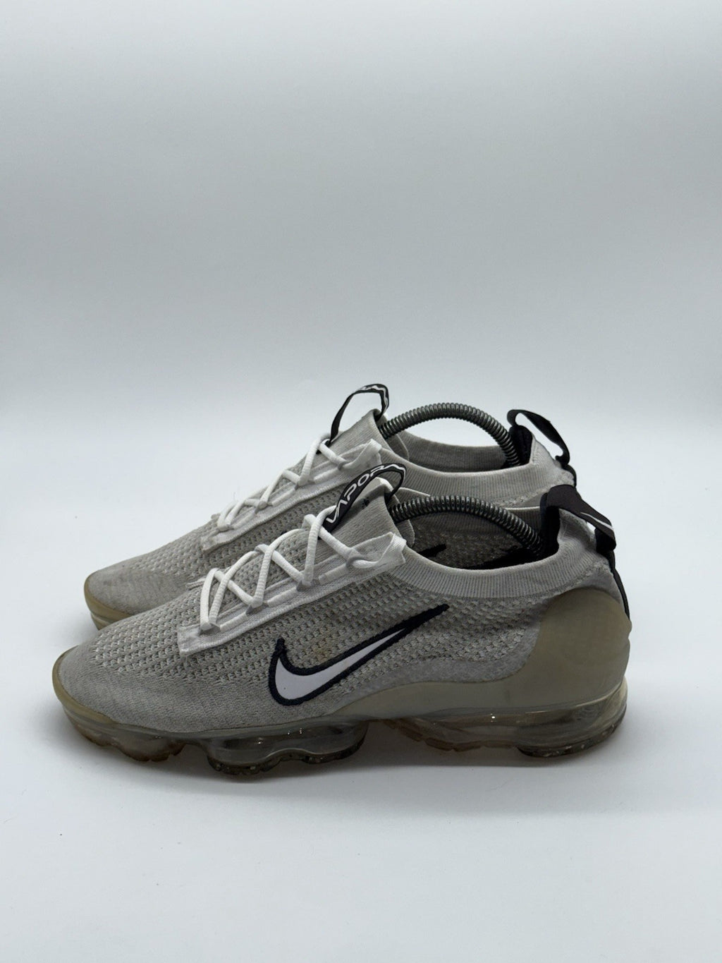Nike Air VaporMax Flyknit 'Grey x White x Black' (2021) – UK 8