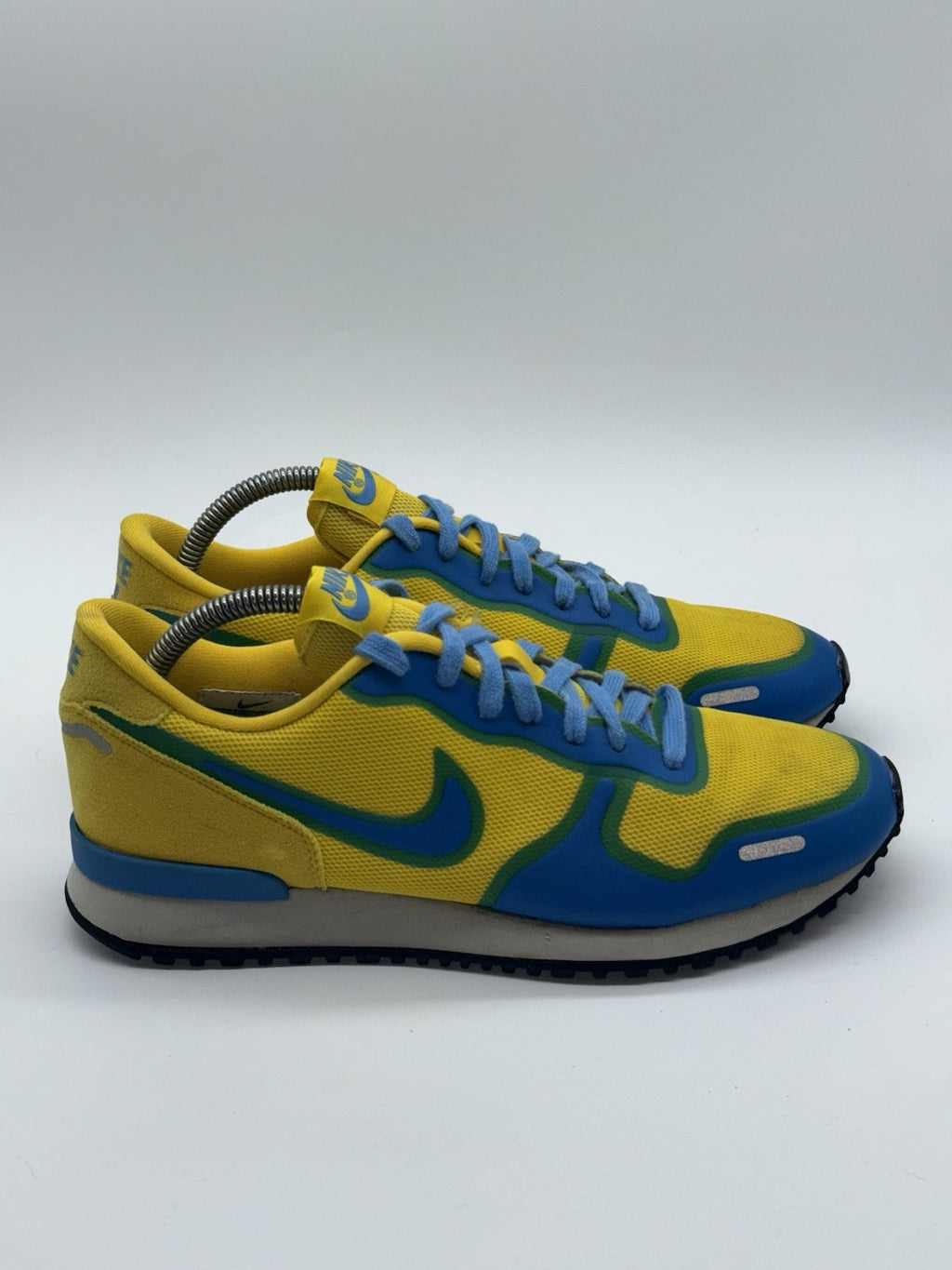 (2011) Nike Air Vortex Fuse Tour Yellow/Light Italy Blue Vintage Trainers UK 6