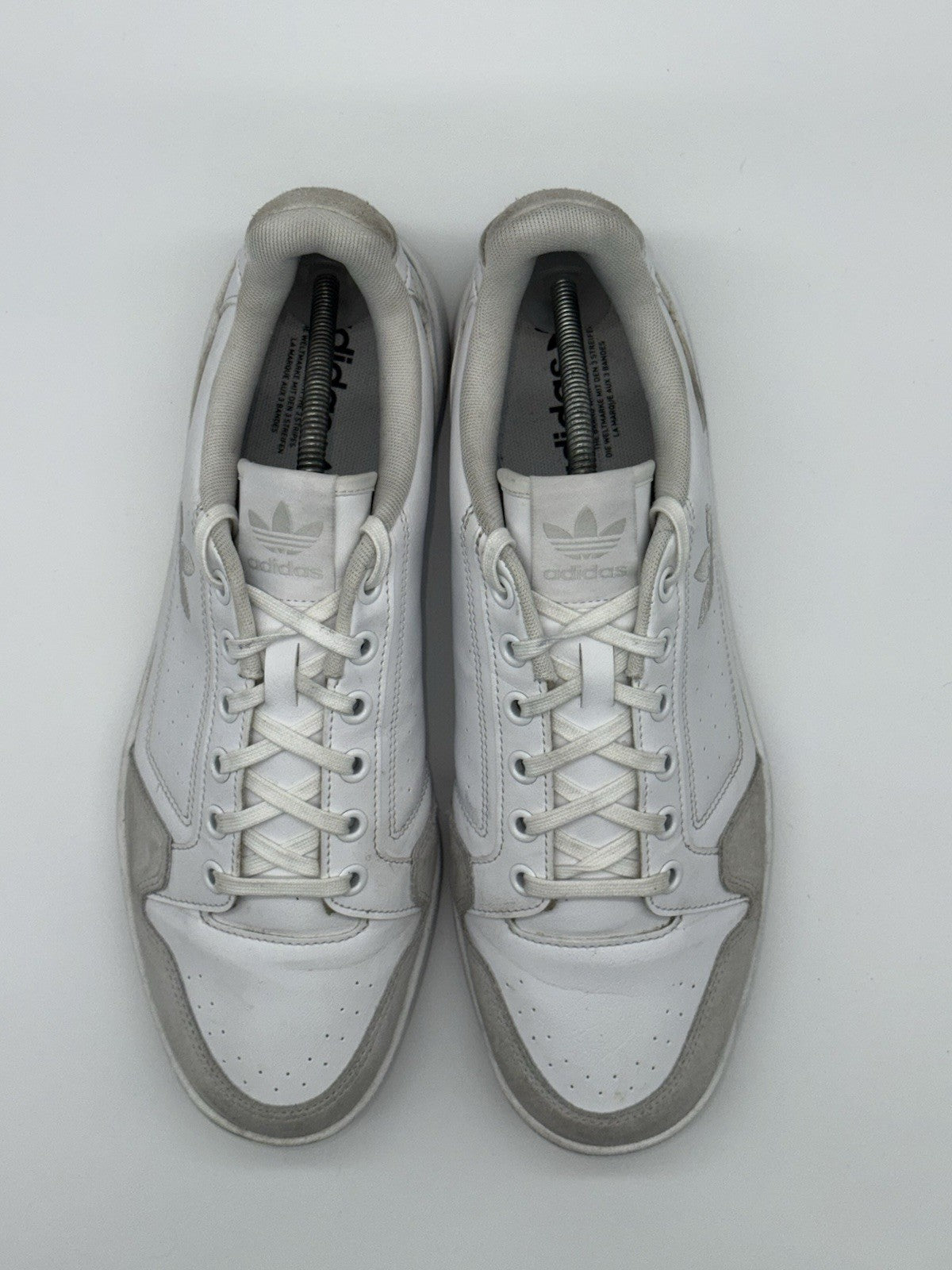 adidas Originals NY 90 Trainers White x Grey Size UK 12 (JI1899)