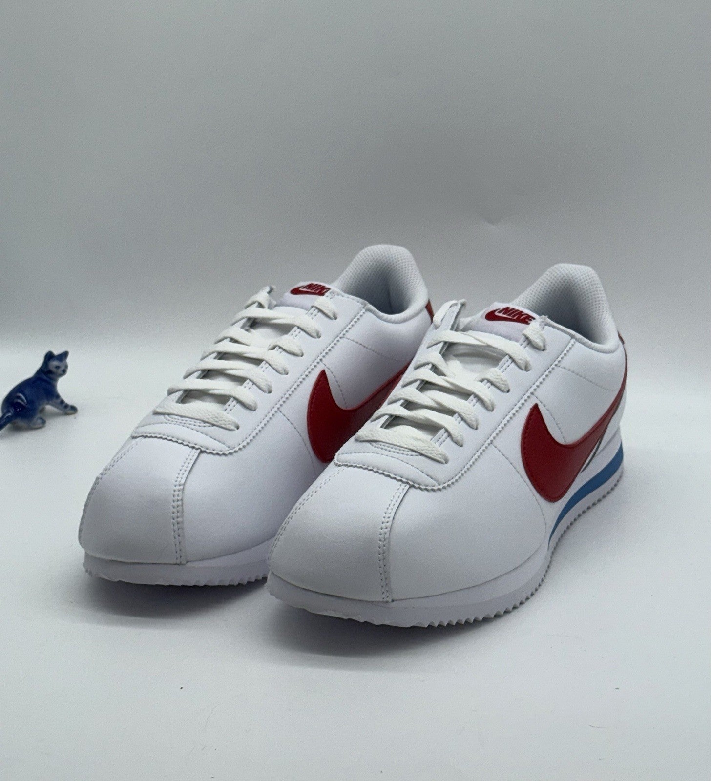 (2025) Nike Cortez Forrest Gump White Varsity Red Blue Men’s UK 9.5 (DM4044-108)