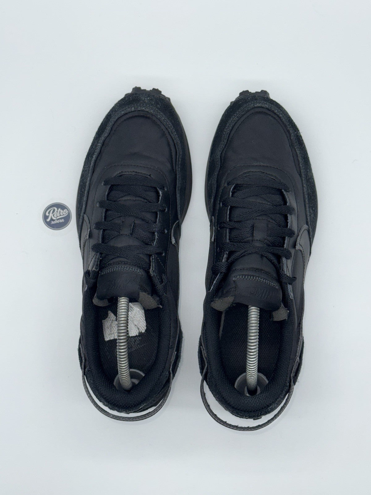 Nike Waffle Debut 'Triple Black' (2022) – UK 8