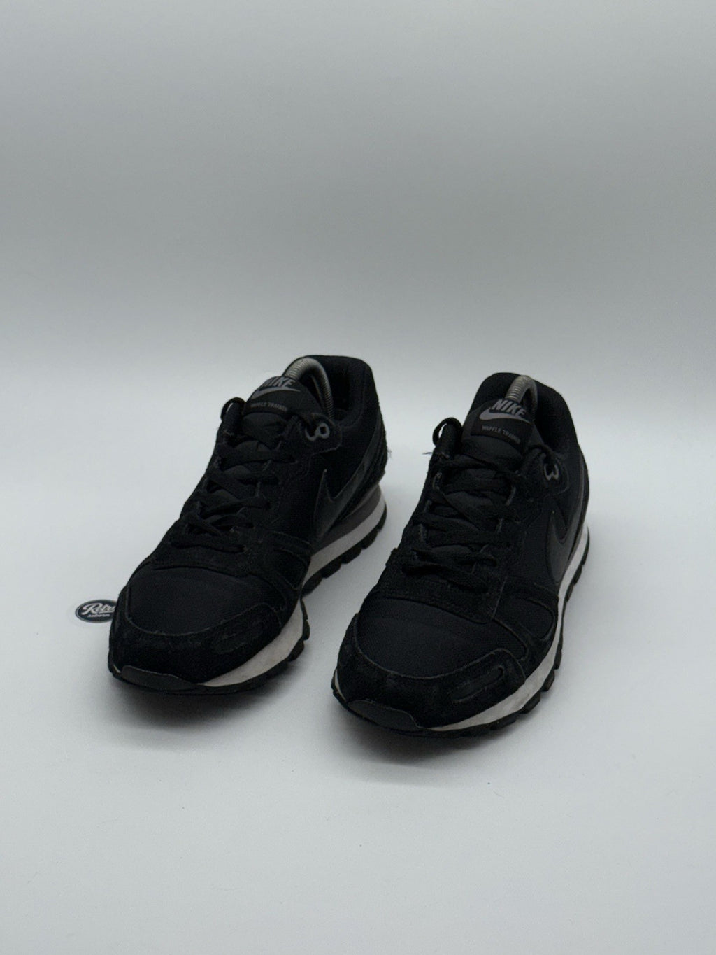 Nike Air Waffle Trainer 'Black x Grey Suede' (2016) – UK 8
