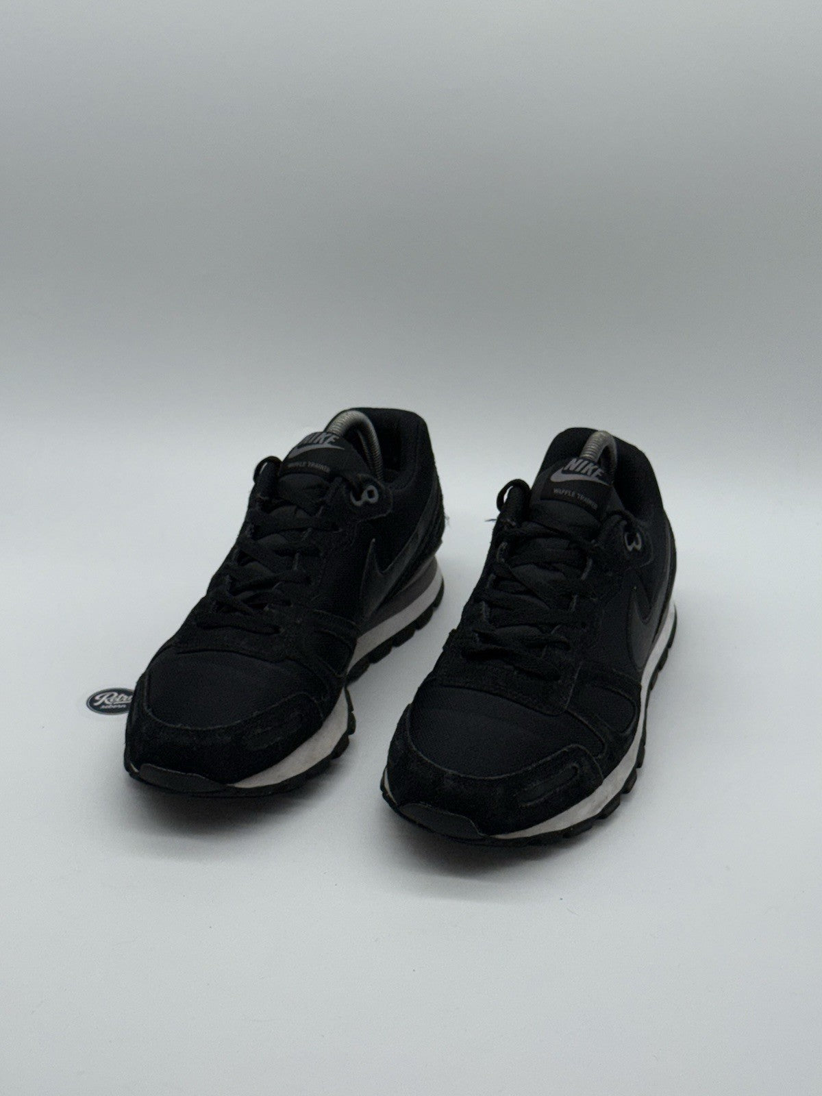 Nike Air Waffle Trainer 'Black x Grey Suede' (2016) – UK 8