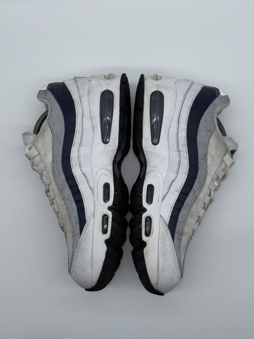 Nike Air Max 95 OG Trainers - Diffused Blue / White - Size UK 8 - (IF2718-100)