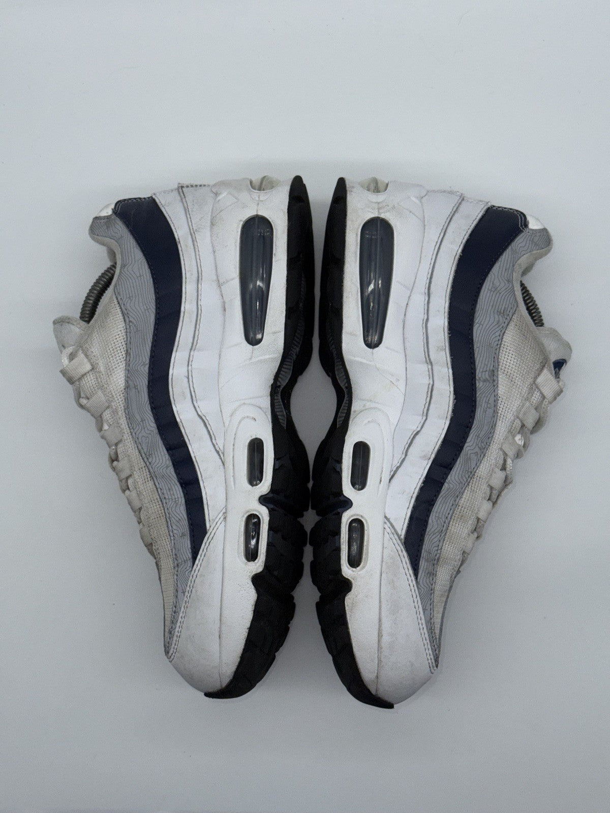 Nike Air Max 95 OG Trainers - Diffused Blue / White - Size UK 8 - (IF2718-100)