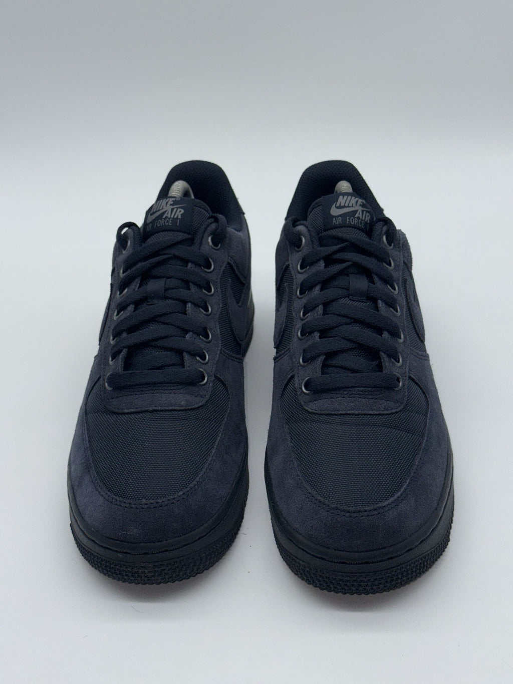 (2024) Nike Air Force 1 Cordura Dark Obsidian Navy Retro Suede Size UK 7