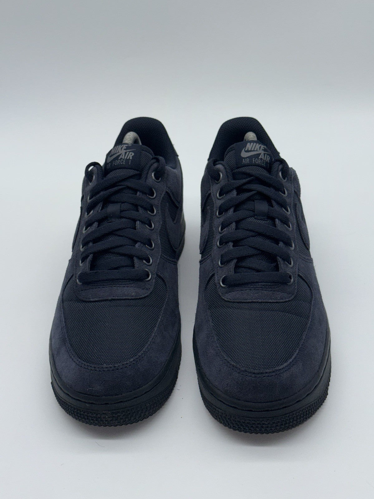 (2024) Nike Air Force 1 Cordura Dark Obsidian Navy Retro Suede Size UK 7