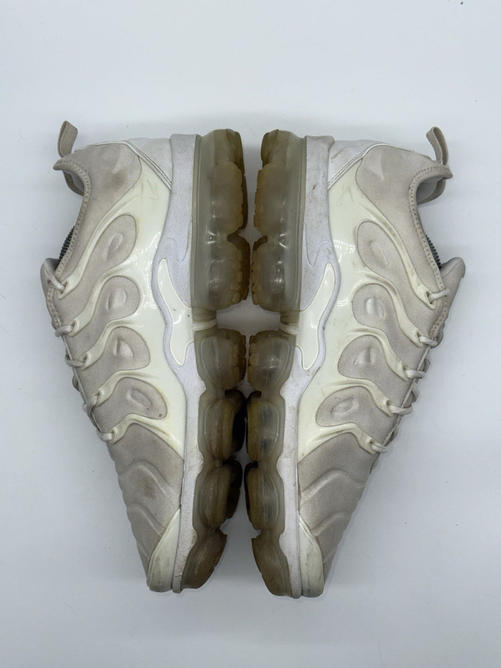Nike Air Vapormax Plus Triple White Pure Platinum Men’s UK 10.5 (924453-100)