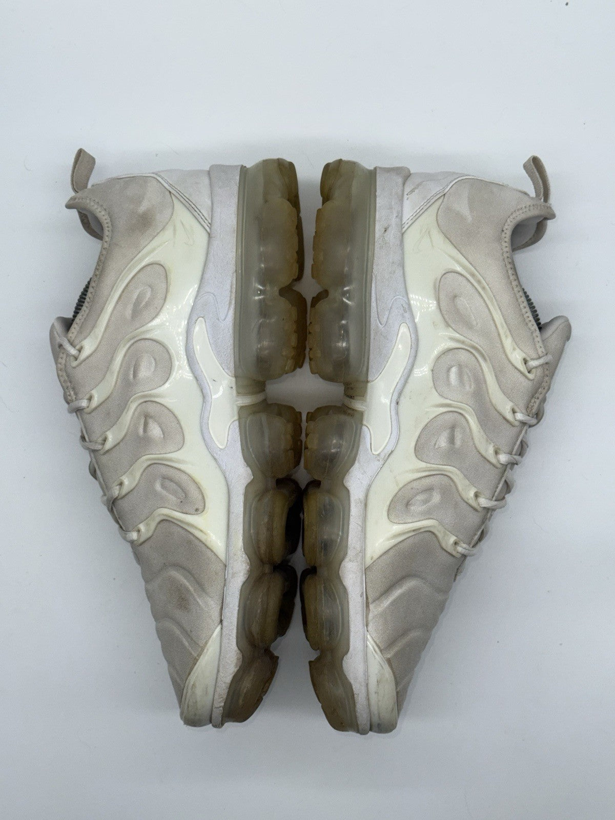 Nike Air Vapormax Plus Triple White Pure Platinum Men’s UK 10.5 (924453-100)