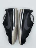(2016) Nike Classic Cortez Leather Black/Dark Grey-White Men's UK 9