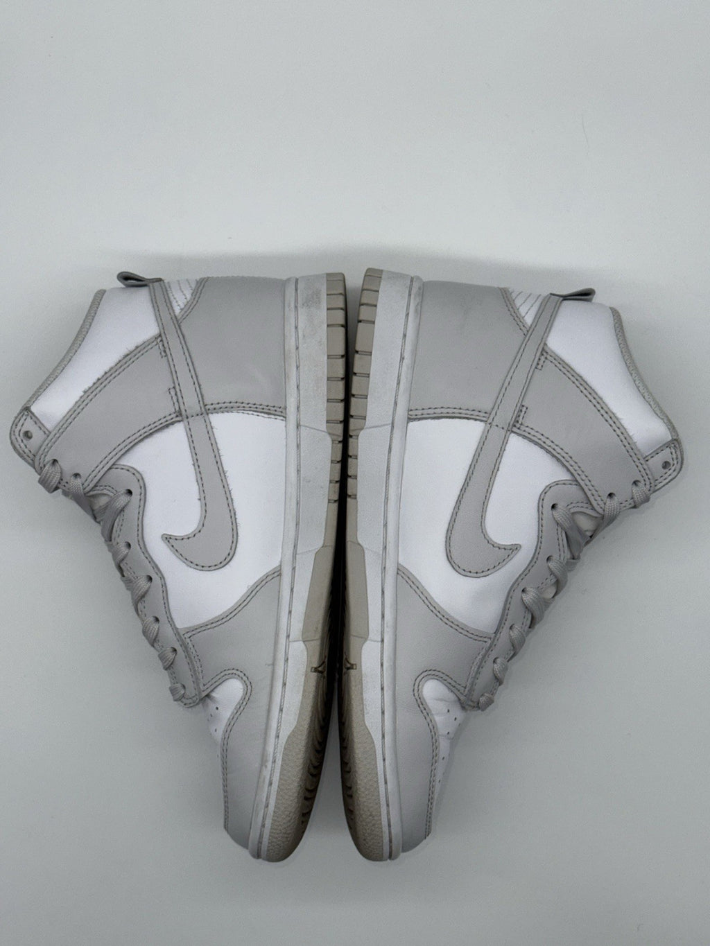 Nike Dunk High Retro White Vast Grey - Size UK 6 (DD1399-100)