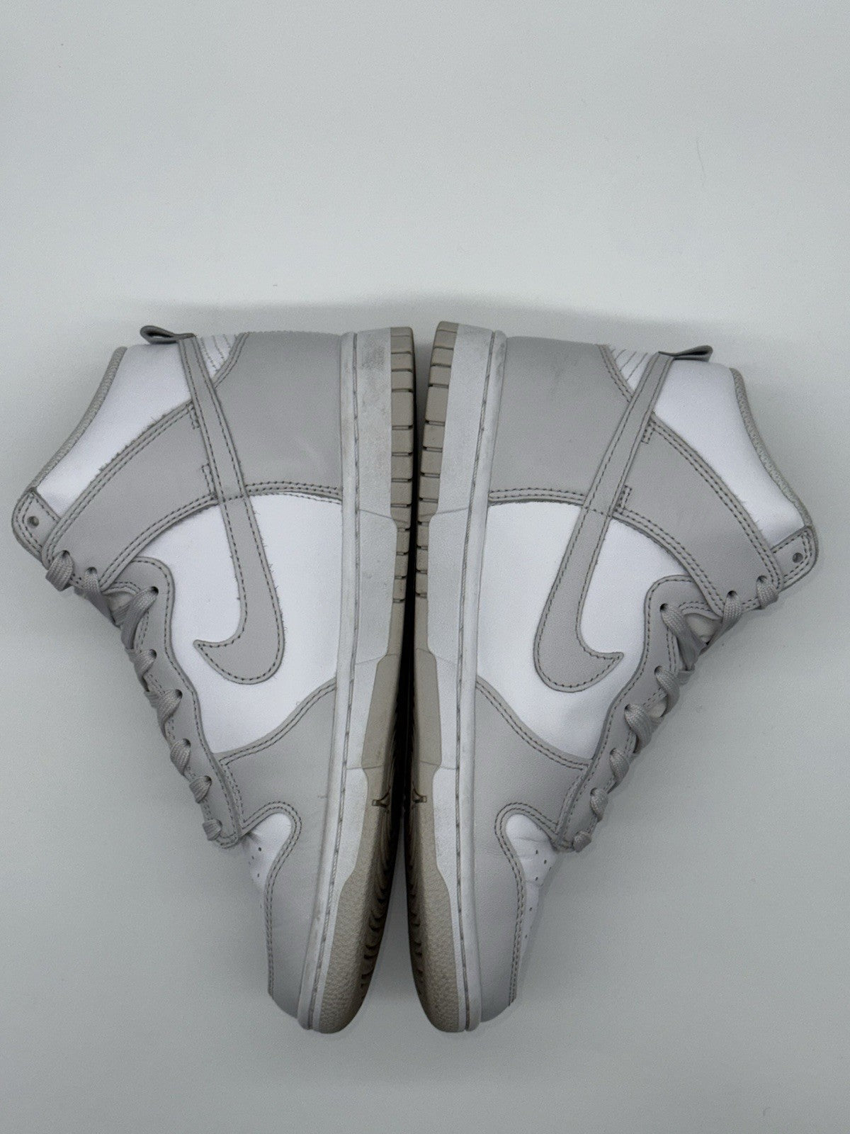 Nike Dunk High Retro White Vast Grey - Size UK 6 (DD1399-100)