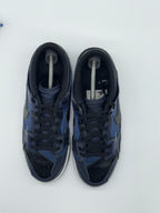 (2021) Nike Dunk Low Scrap Black x Navy Blue Men's UK 7.5