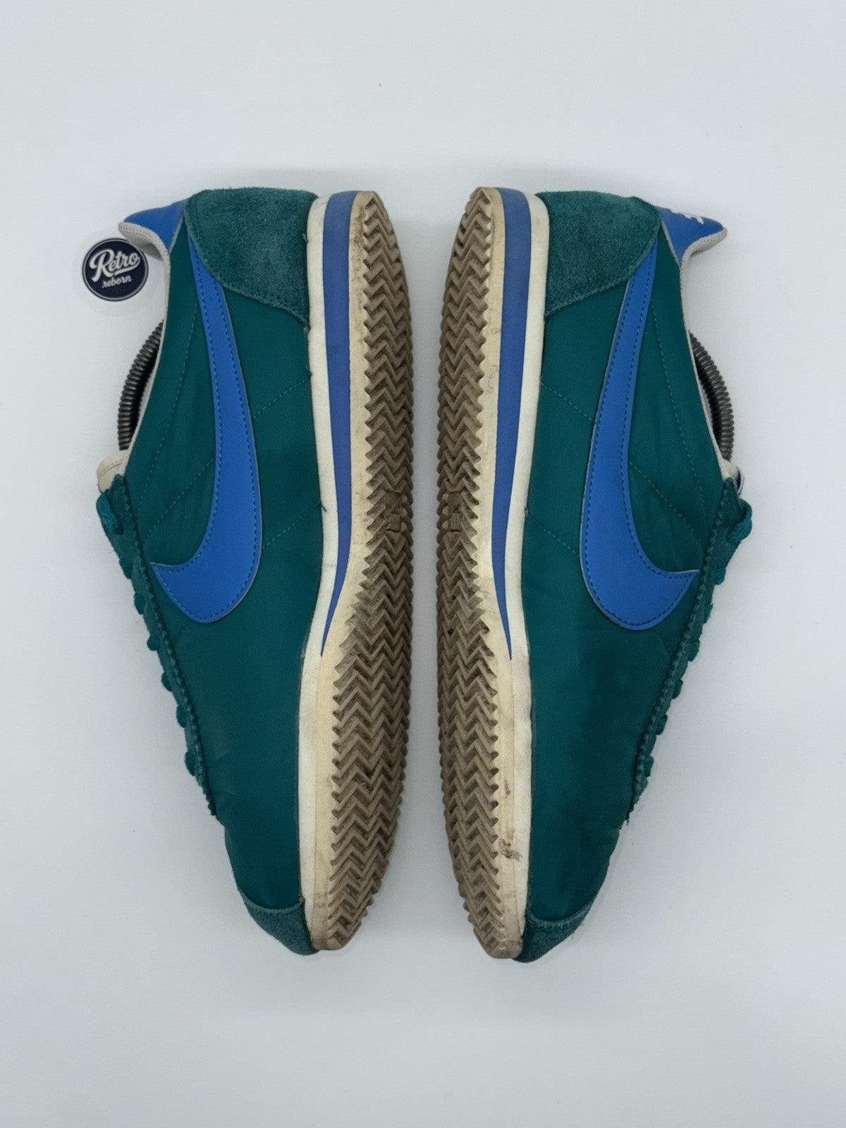 Nike Classic Cortez Nylon 'Teal Green x Blue' (2015) – UK 9.5