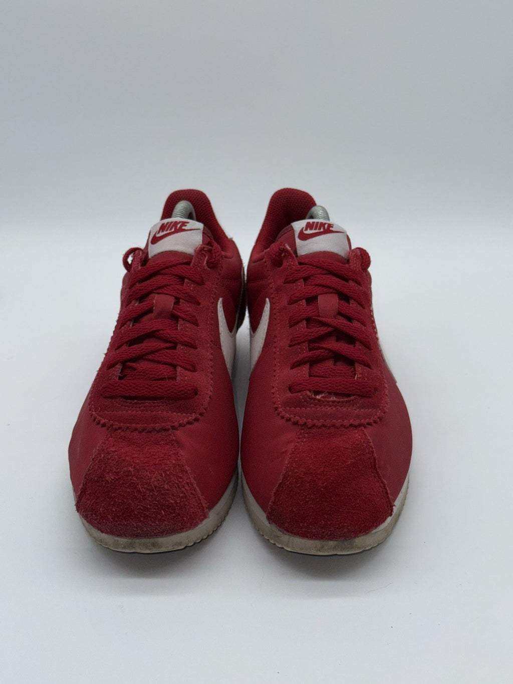 (2015) Retro Nike Classic Cortez Nylon OG Trainers - Gym Red - Size UK 7