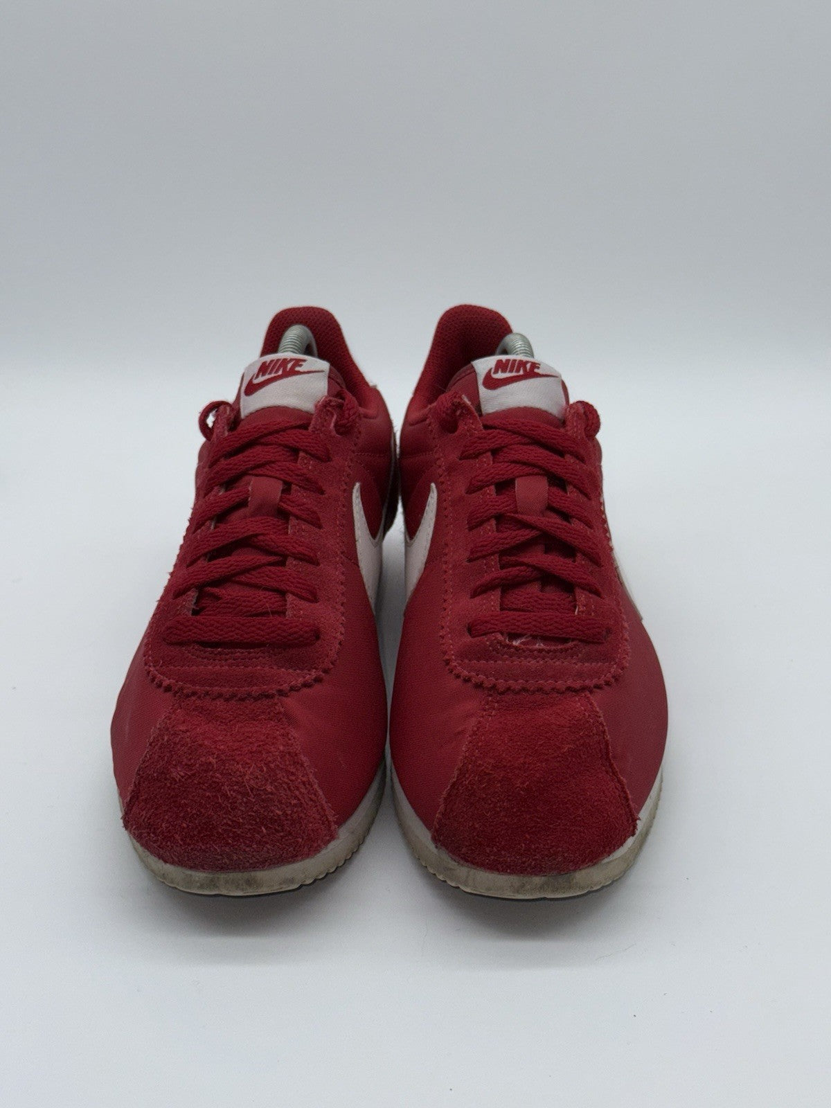 (2015) Retro Nike Classic Cortez Nylon OG Trainers - Gym Red - Size UK 7