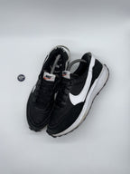Nike Waffle Debut 'Black x White x Orange' trainers – UK 8