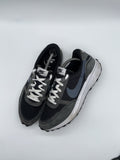 (2024) Nike Waffle Debut Retro Trainers Black x Grey Men’s UK 9.5
