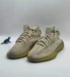 adidas Yeezy Boost 350 V2 Flax Light Brown Hemp Mens UK 10.5 Trainers (FX9028)