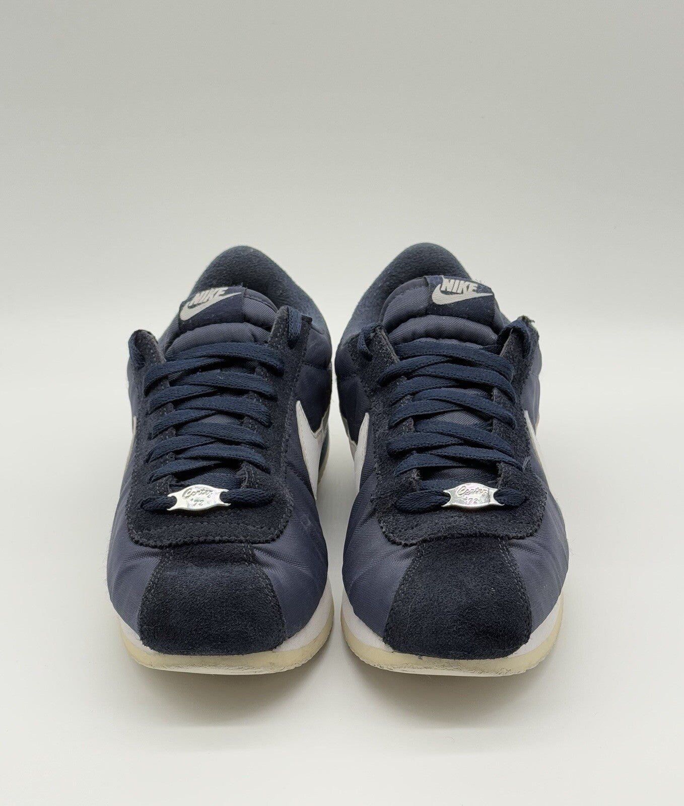 (2019) Nike Cortez Basic Nylon Obsidian Blue Size UK 7.5 EUR 42 (819720-411)