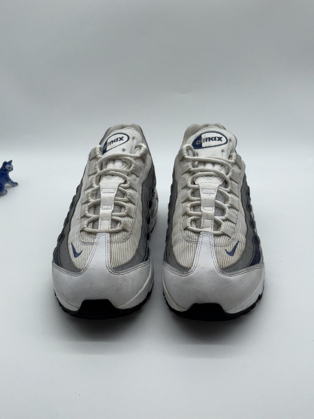 Nike Air Max 95 OG Trainers - Diffused Blue / White - Size UK 8 - (IF2718-100)