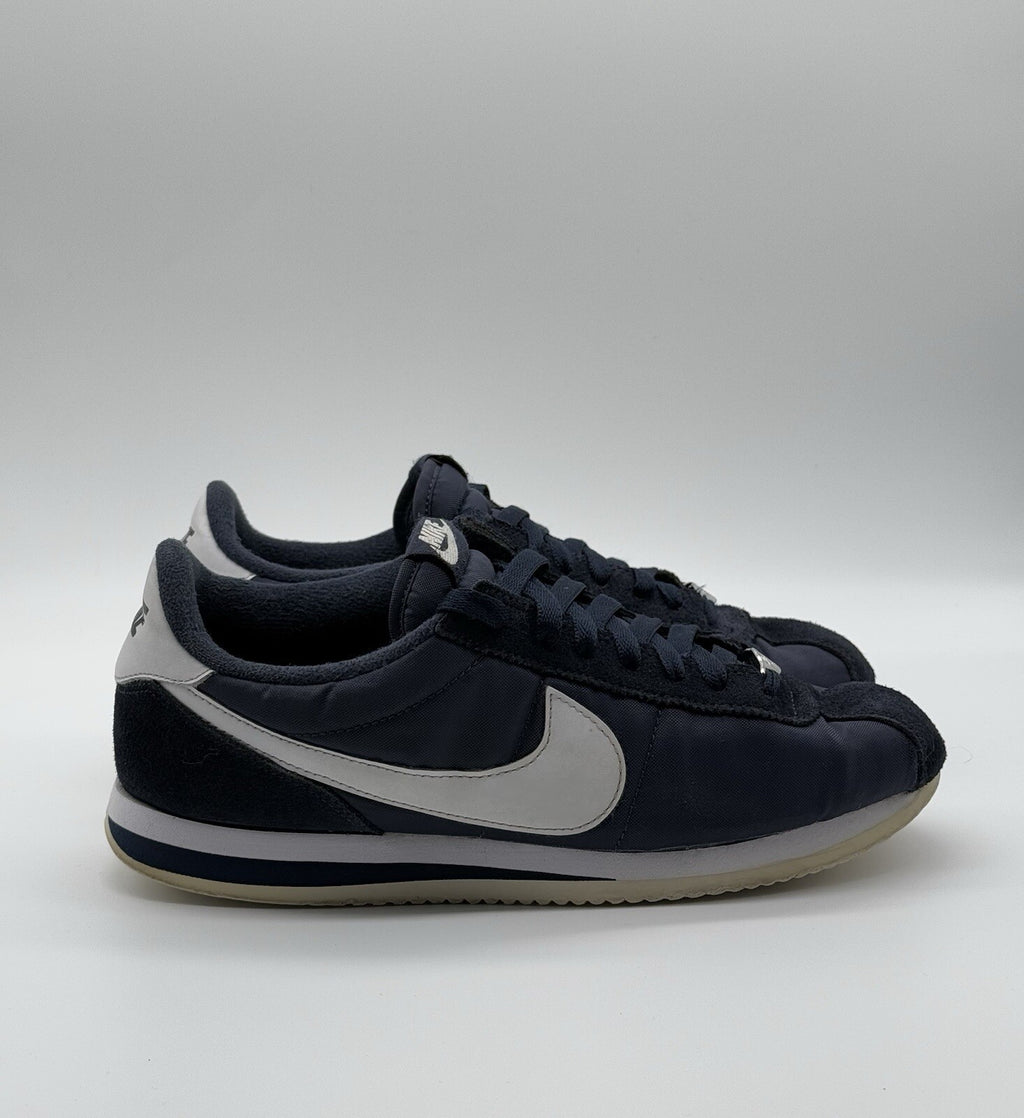 (2019) Nike Cortez Basic Nylon Obsidian Blue Size UK 7.5 EUR 42 (819720-411)