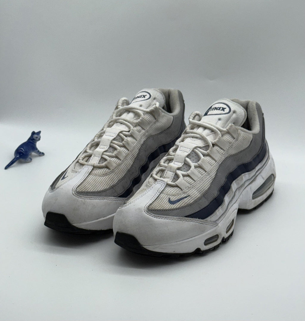 Nike Air Max 95 OG Trainers - Diffused Blue / White - Size UK 8 - (IF2718-100)