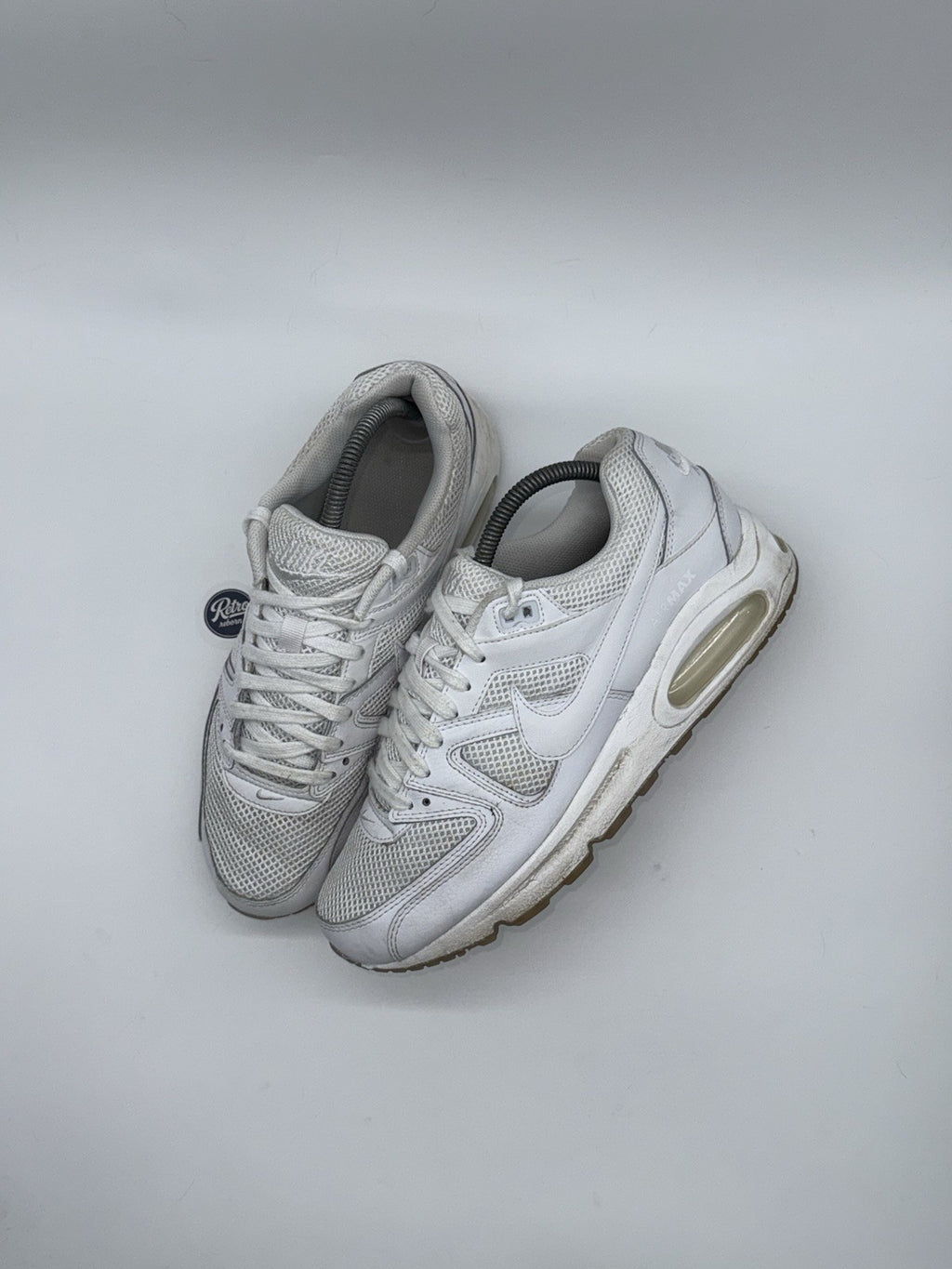 Nike Air Max Command 'Triple White' trainers – UK 7