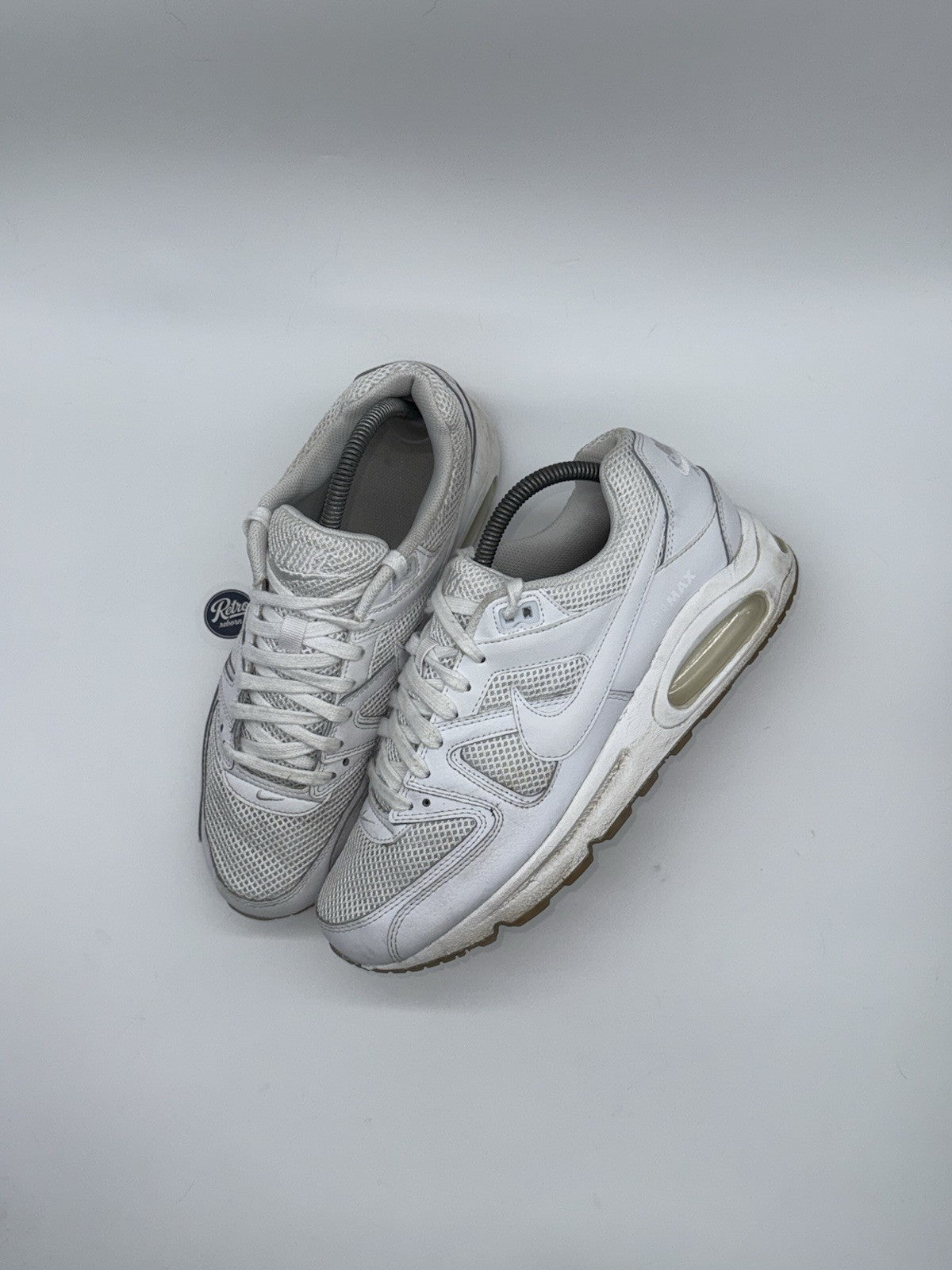 Nike Air Max Command 'Triple White' trainers – UK 7