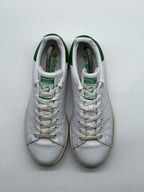 adidas Originals Men's Stan Smith Leather Trainers White x Green UK 8
