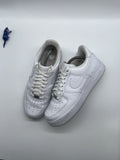 Nike Air Force 1 Low '07 White Men's UK 8 (CW2288-111) - Worn Twice