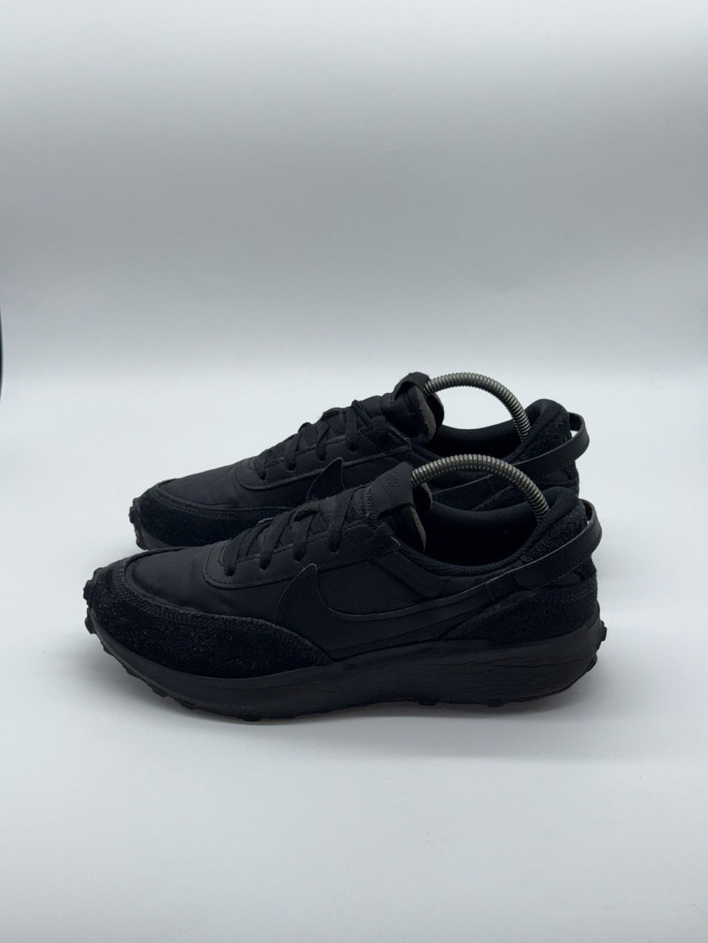 Nike Waffle Debut 'Triple Black' (2022) – UK 8