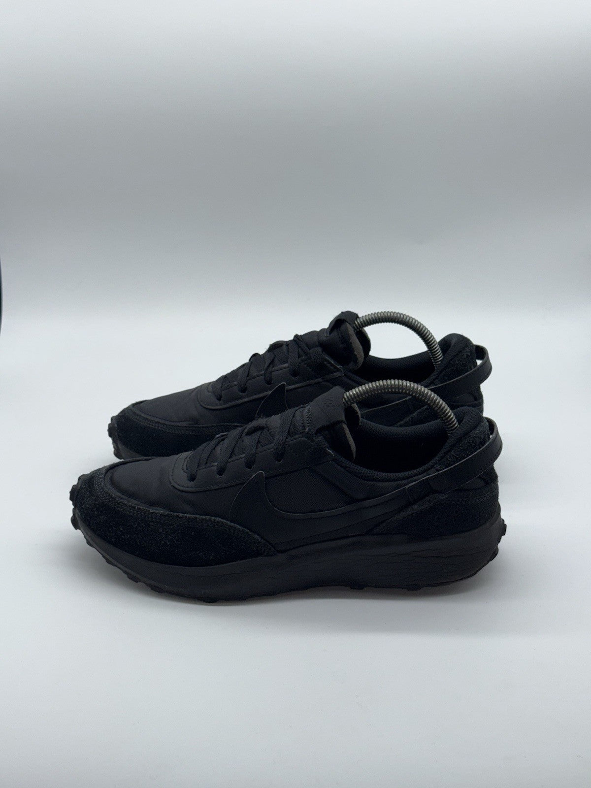 Nike Waffle Debut 'Triple Black' (2022) – UK 8