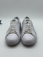 Men’s Puma Basket Vulc White Low Top Trainers Size UK 9
