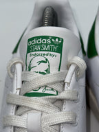adidas Originals Men's Stan Smith Leather Trainers White x Green UK 8