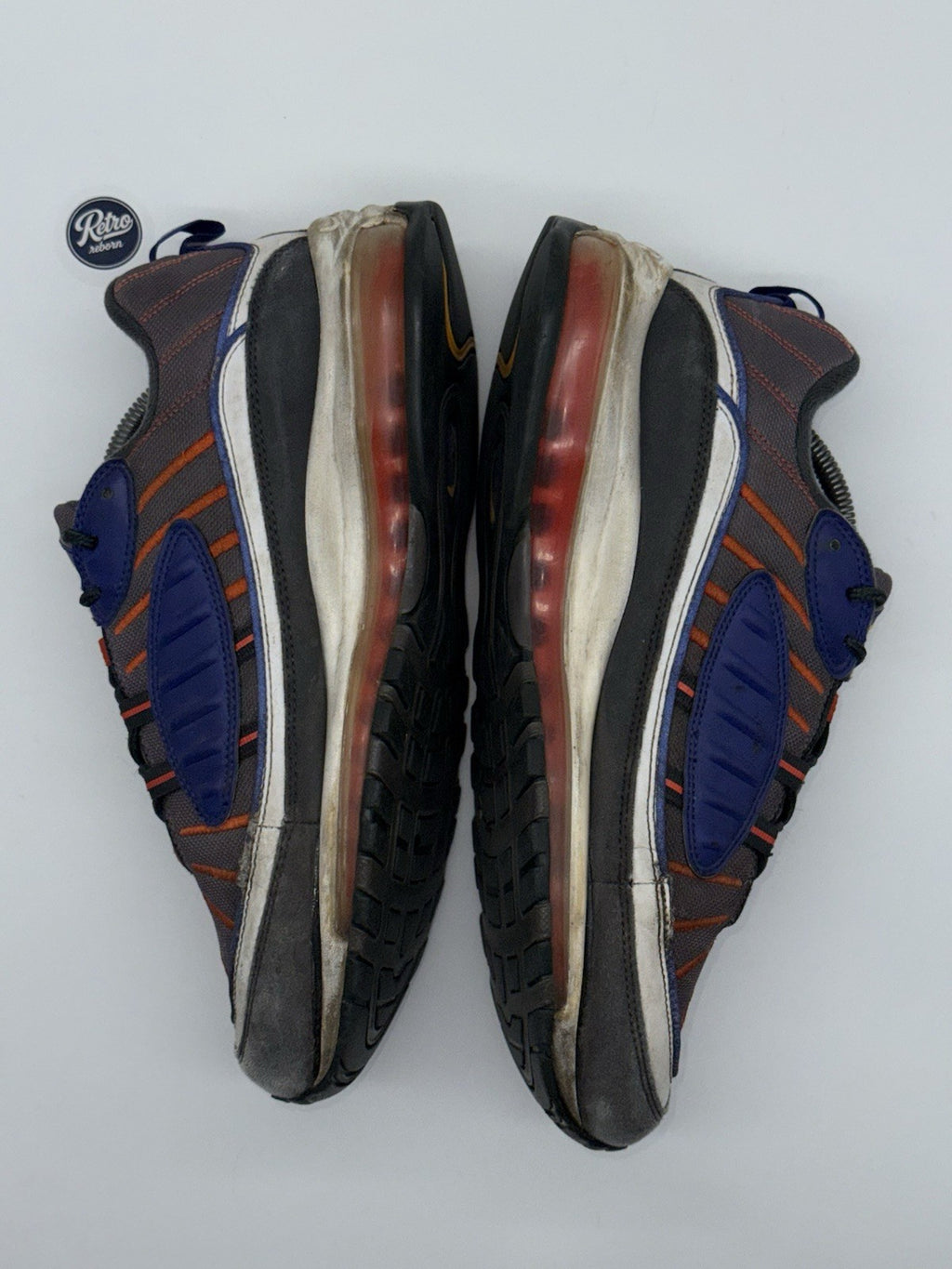 Nike Air Max 98 'Gunsmoke x Team Orange' (2018) – UK 9