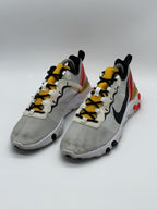 (2019) Nike React Element 55 White Black Crimson Gold Men's UK 8.5