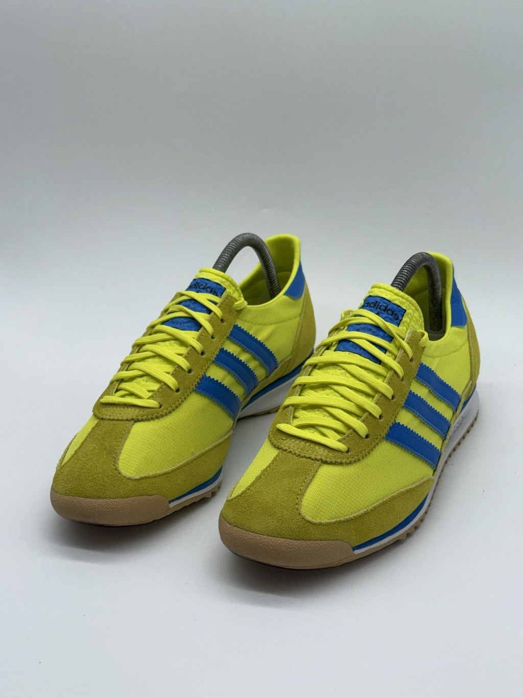 (2020) adidas Originals SL 72 (Acid Yellow/Bright Blue/Gum) Men’s UK 8
