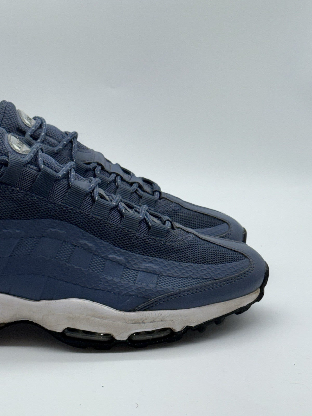 Nike Air Max 95 Ultra Trainers Diffused Blue x White UK 7 (FD0662-400)