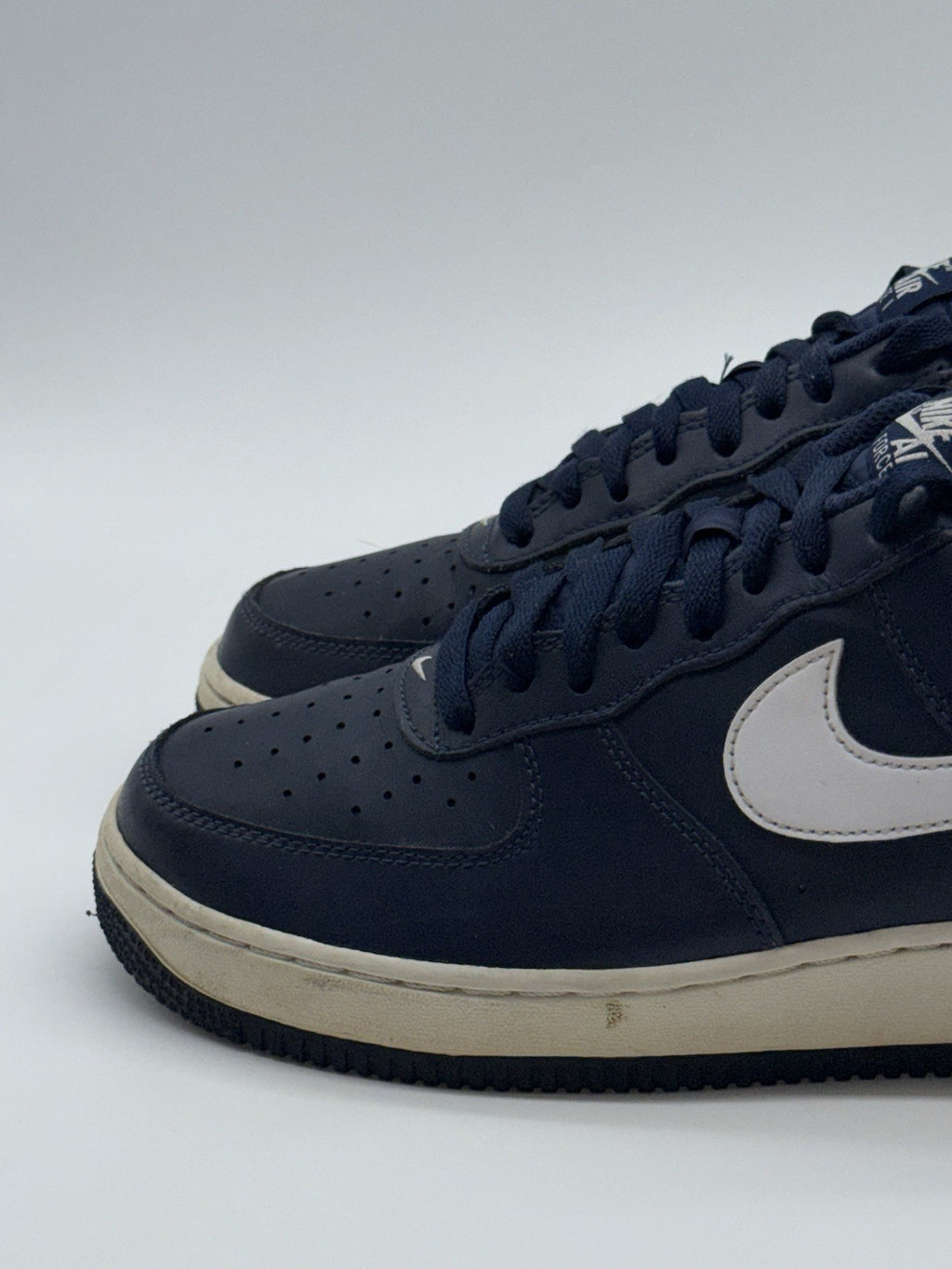 (2018) Nike Air Force 1 Midnight Navy Blue Retro AF1 Trainers Men’s UK 8