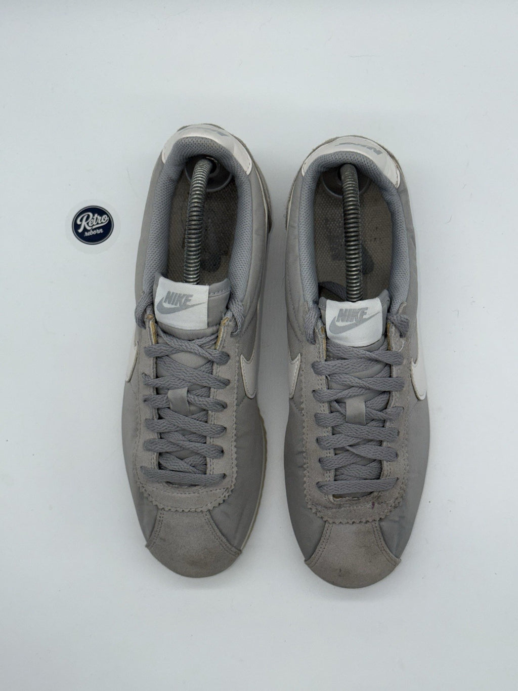 Nike Classic Cortez Nylon OG 'Wolf Grey x White' (2015) – UK 7