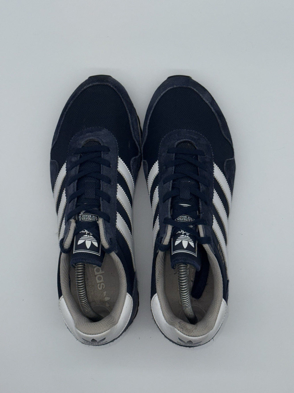 (2016) Adidas Originals Haven ‘Collegiate Navy x White’ Retro Trainers UK 8