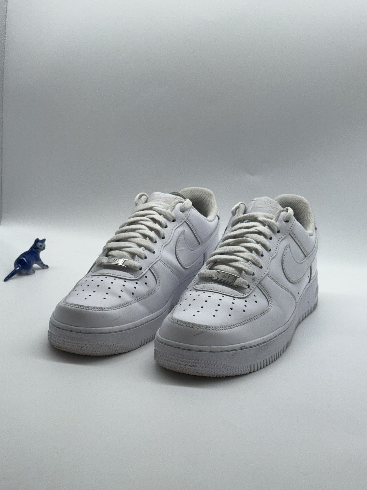 Nike Air Force 1 Low '07 White Men's UK 8 (CW2288-111) - Worn Twice