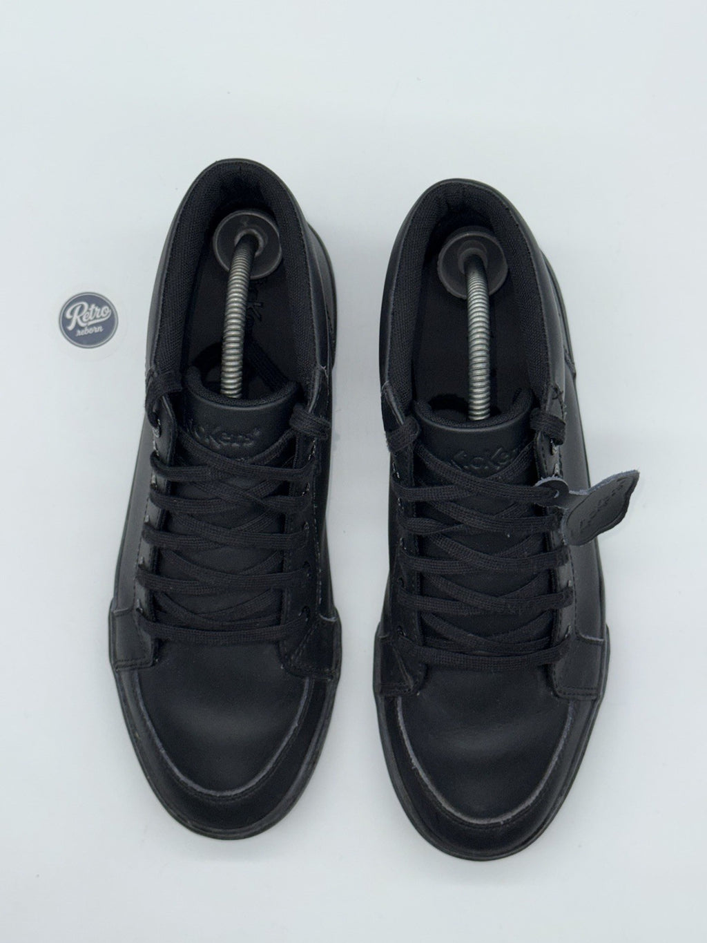 Kickers Tovni Hi Leather 'Black' – UK 8