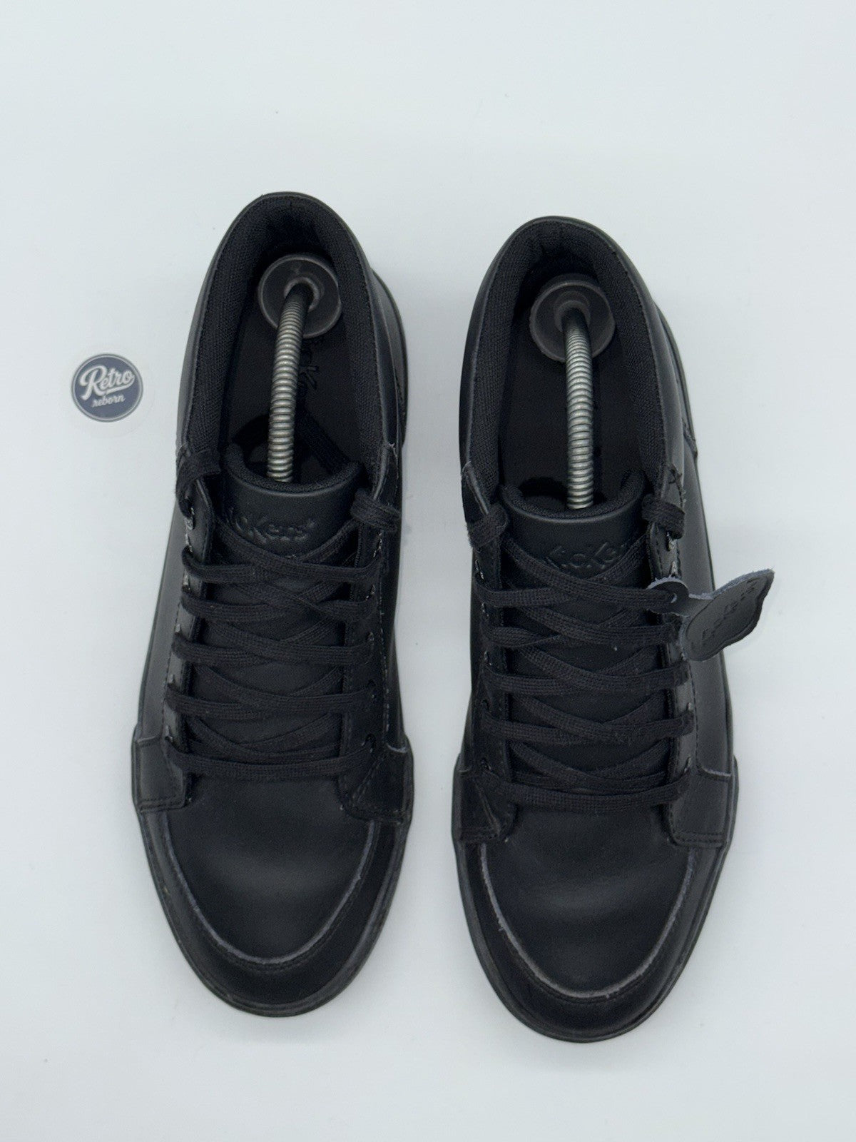 Kickers Tovni Hi Leather 'Black' – UK 8