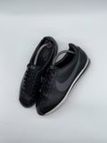 (2016) Nike Classic Cortez Leather Black/Dark Grey-White Men's UK 9