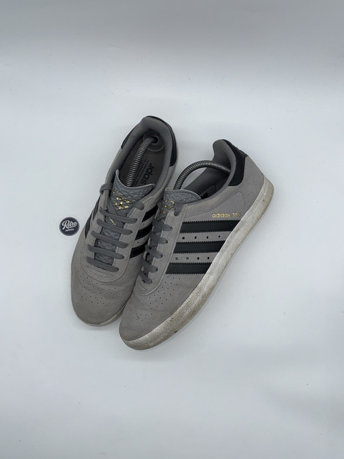 adidas 350 Low Suede 'Grey x Black' (2018) – UK 8